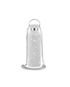 The Rhinestone Armour Bottle - Silver