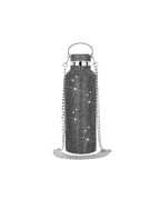 The Rhinestone Armour Bottle - Black
